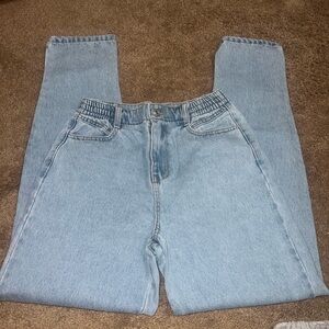 Fashion Nova Light Blue Denim Jeans